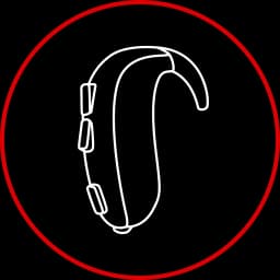 Afbeelding van het hoortoestelpictogram