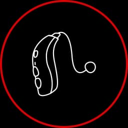 Afbeelding van het hoortoestelpictogram